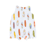 Load image into Gallery viewer, Angel Dear Sleeveless Vintage Surfboard Romper Shortie
