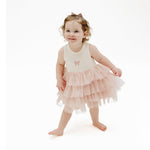Load image into Gallery viewer, Angel Dear Bow Sleeveless Tutu Tulle Dress
