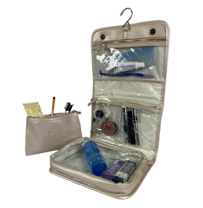 Getaway Toiletry Case - Pearl Quilted