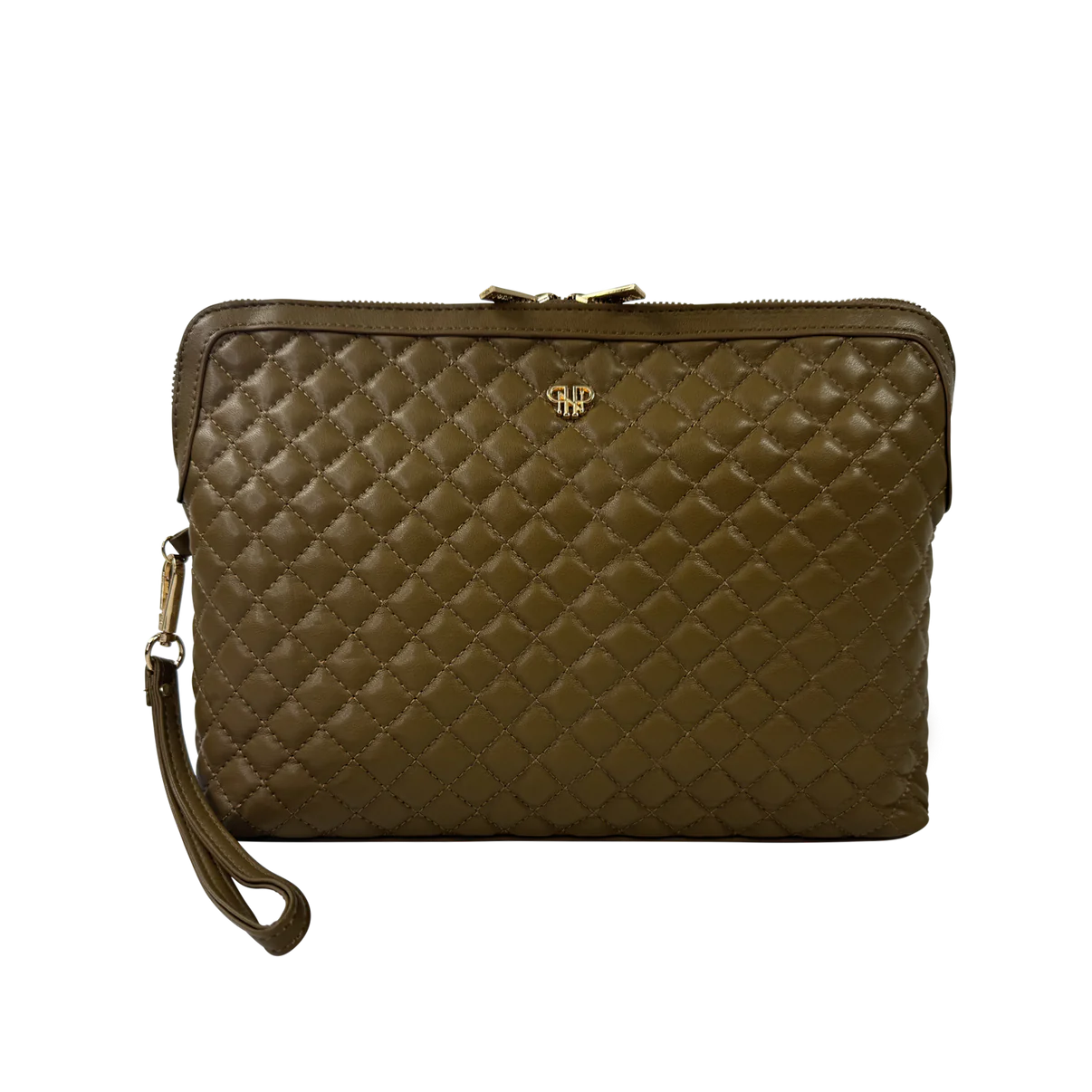 Litt Makeup Case - Camel Quilted