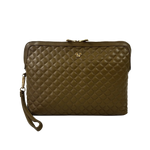 Load image into Gallery viewer, Litt Makeup Case - Camel Quilted

