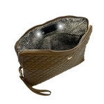 Load image into Gallery viewer, Litt Makeup Case - Camel Quilted
