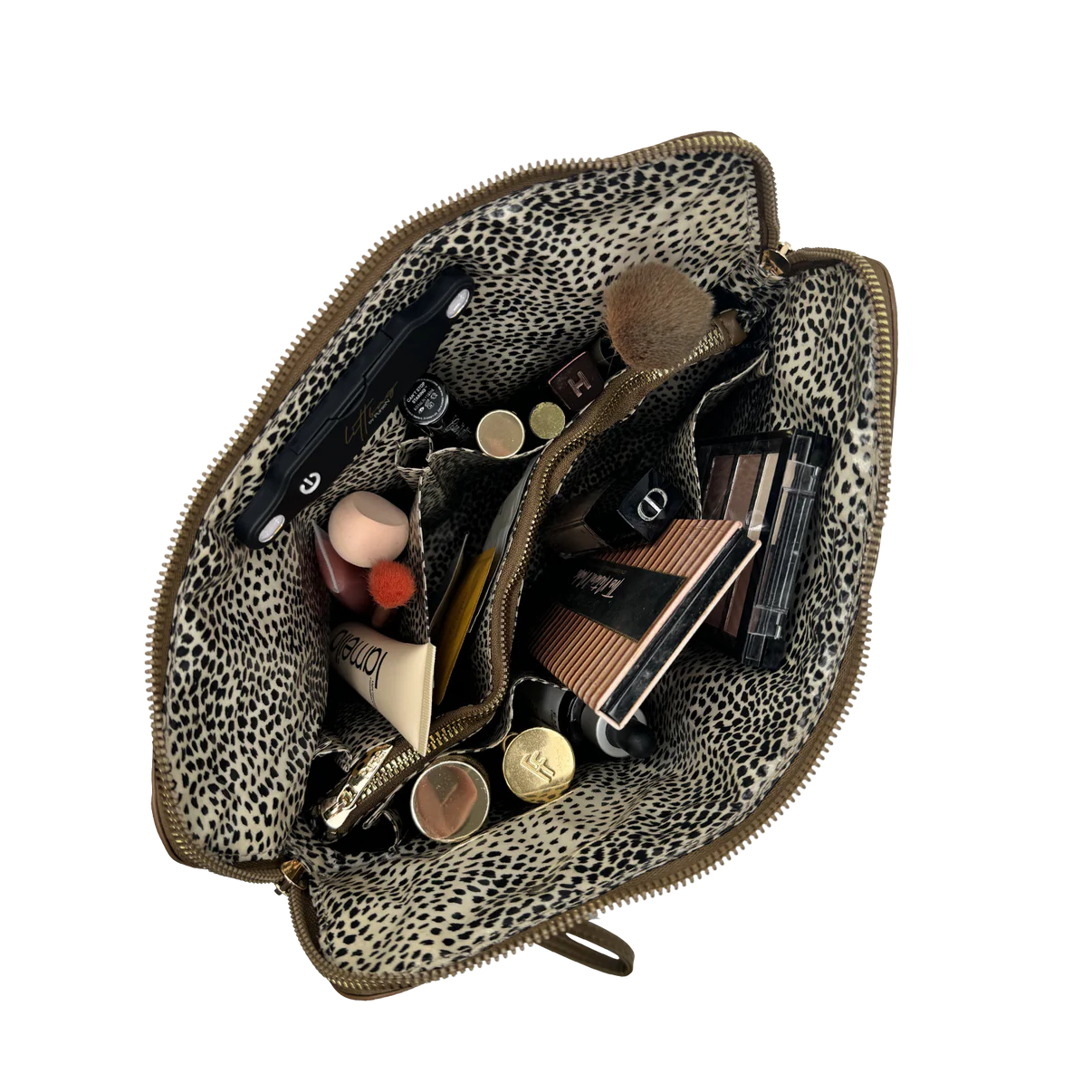 Litt Makeup Case - Camel Quilted
