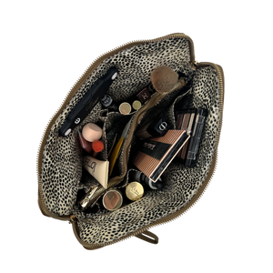 Litt Makeup Case - Camel Quilted