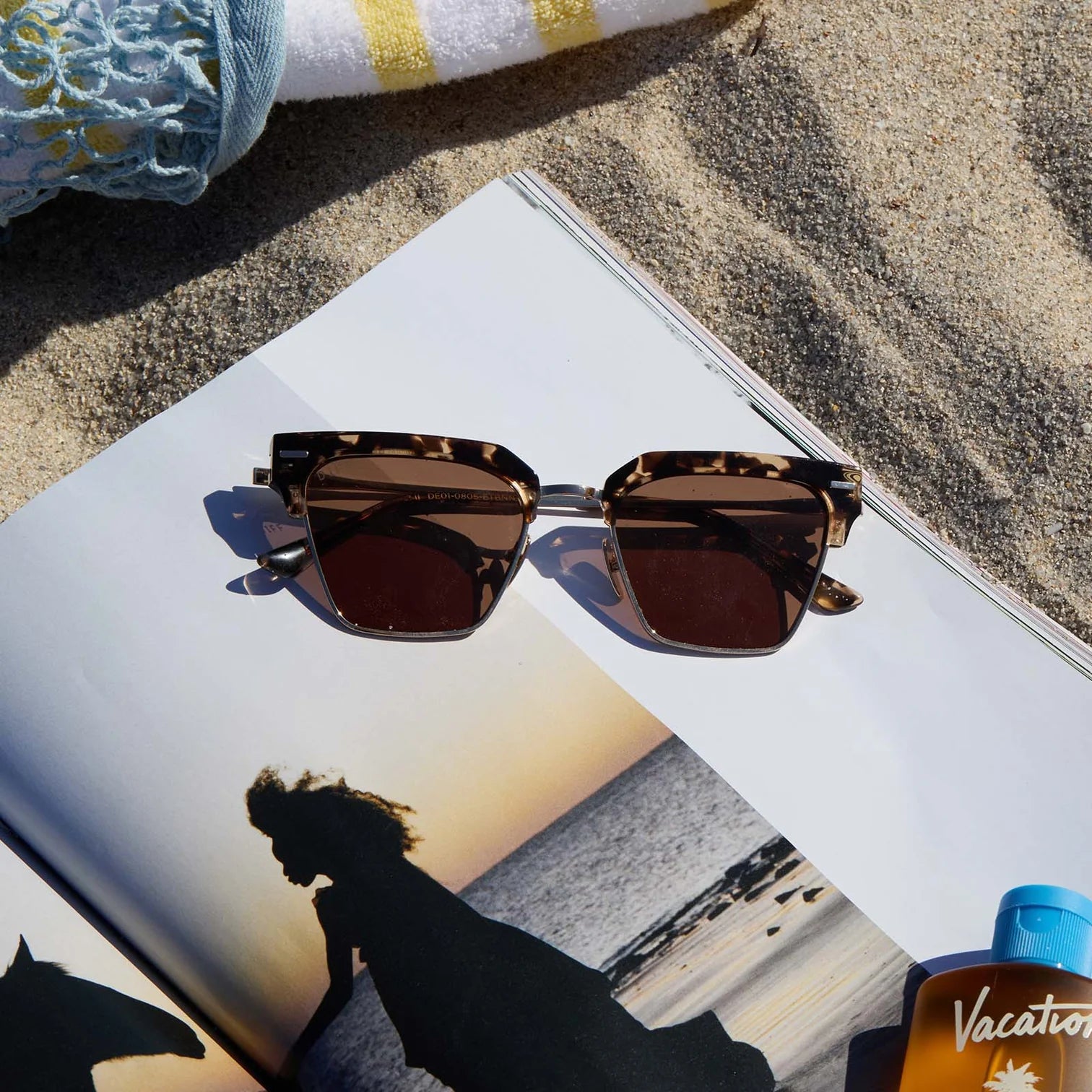 Capri - Espresso Tortoise DIFF Sunglasses