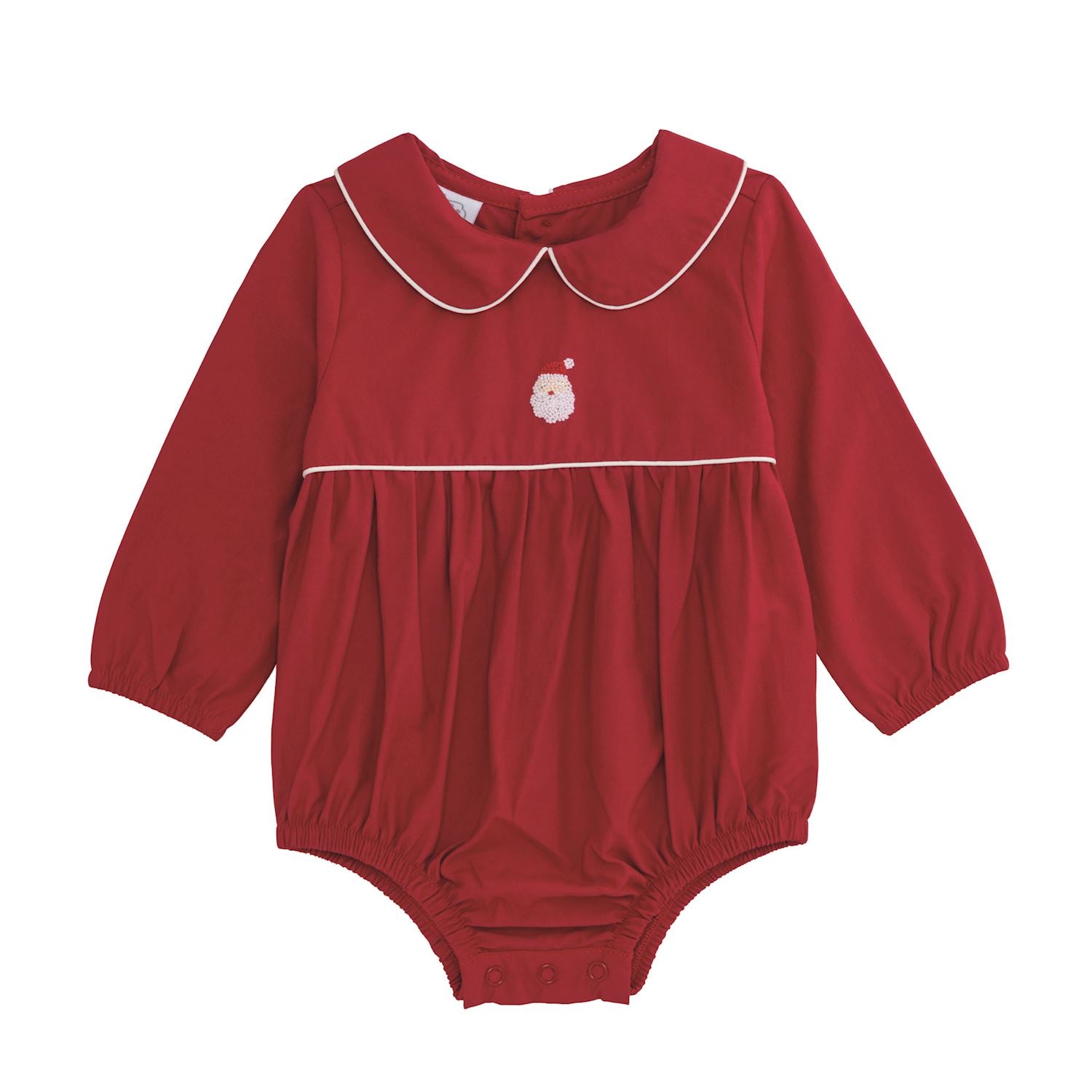 Mud Pie Santa Embroidered Bubble