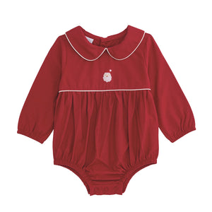 Mud Pie Santa Embroidered Bubble