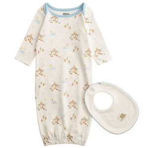 Mud Pie Nativity Gown and Bib Set