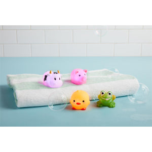 Mud Pie Mermaid Light-Up Bath Toy Set