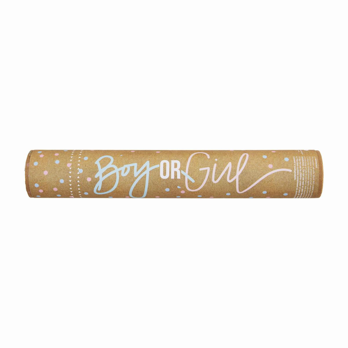 Mud Pie Blue Gender Reveal Popper