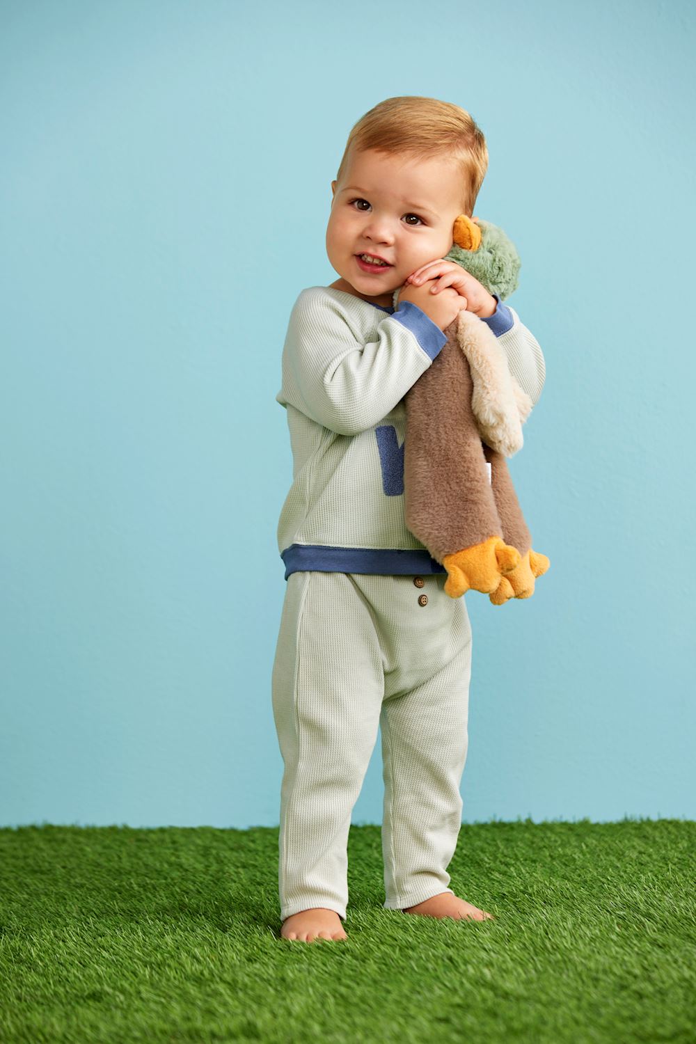 Mud Pie Duck Plush Woobie