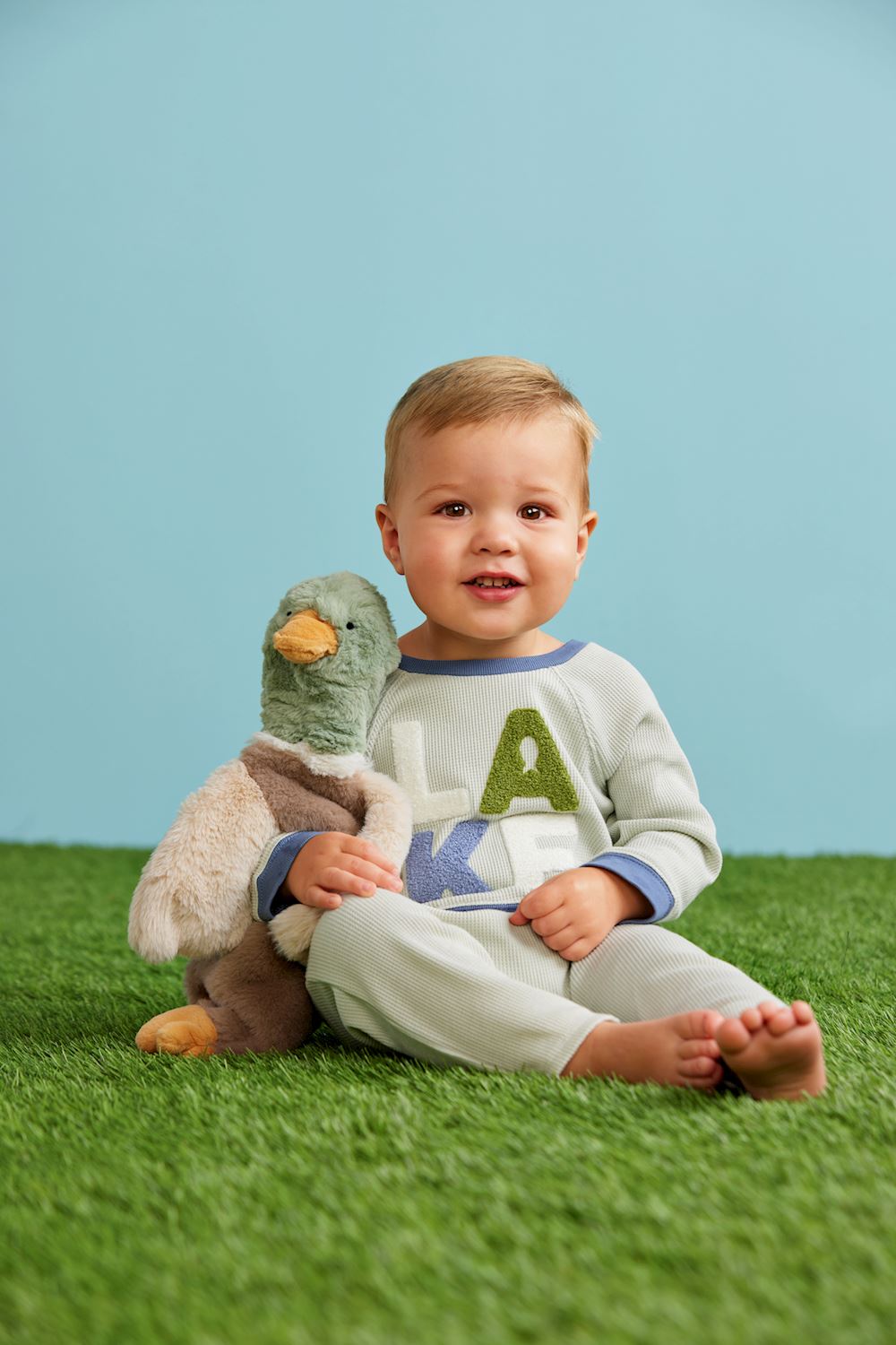 Mud Pie Duck Plush Woobie