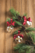 Load image into Gallery viewer, ANGEL GLASS OYSTER ORNAMENT
