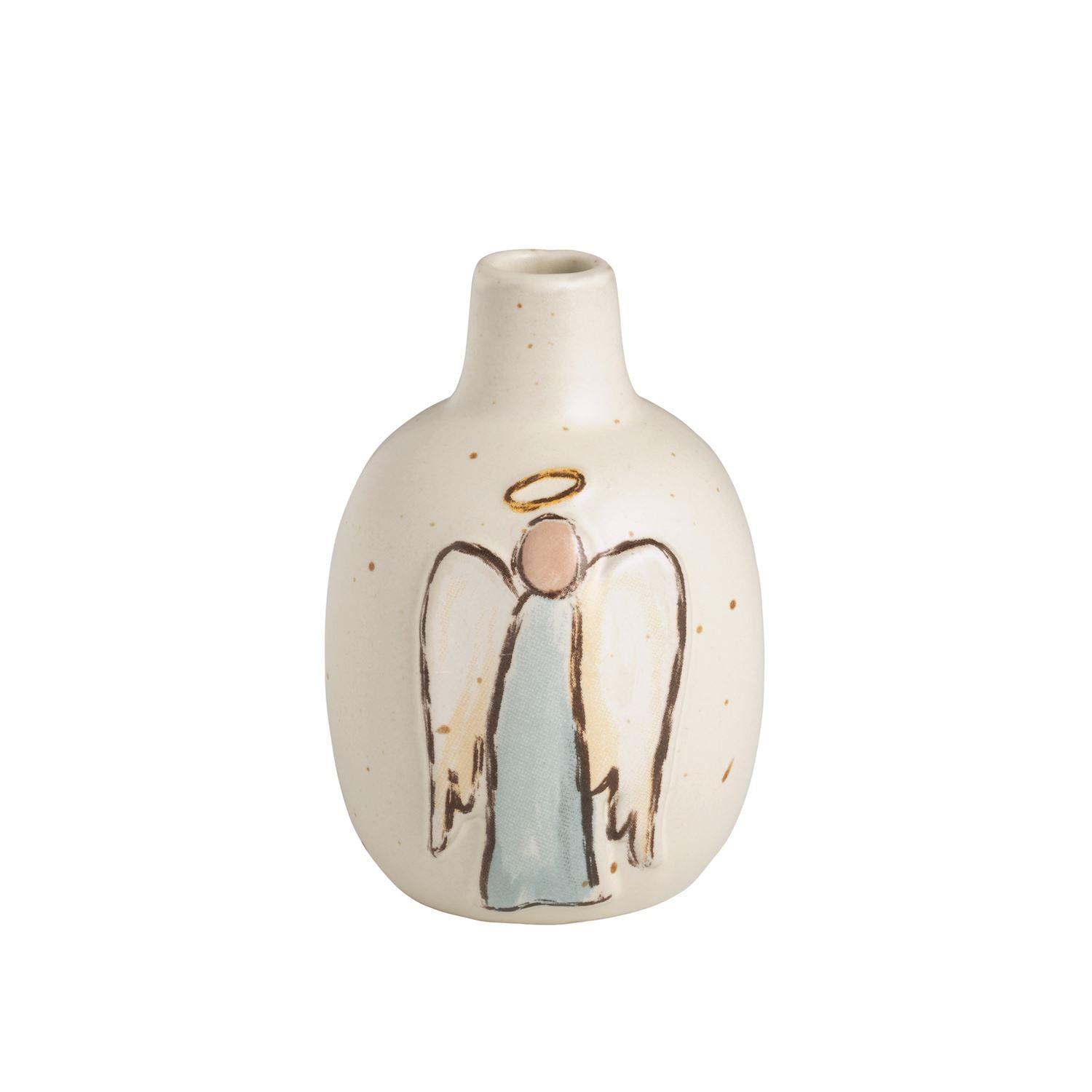 Mud Pie Angel Bud Vase