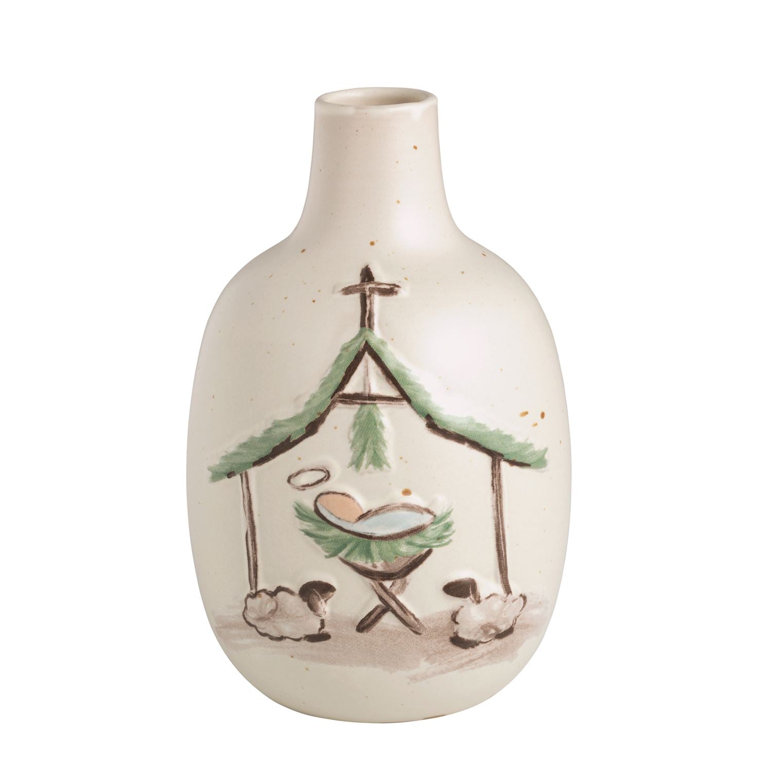 Mud Pie Manger Bud Vase