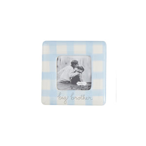 Mud Pie Gingham Big Bro Frame