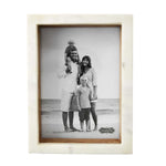 Load image into Gallery viewer, Mud Pie 5 X 7 Wood Marble Shadow Frame

