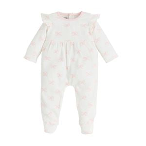 Mud Pie Bow Print Sleeper