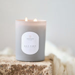 Load image into Gallery viewer, Linnea Sea Salt 2-wick Candle
