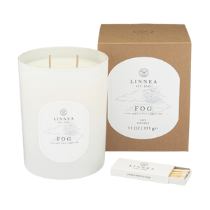 Linnea Fog Large 2-wick Candle