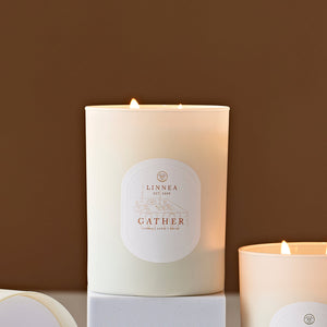 Linnea Gather Large 2-wick Candle