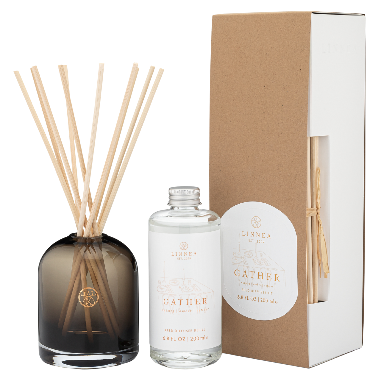 Linnea Gather Reed Diffuser Kit