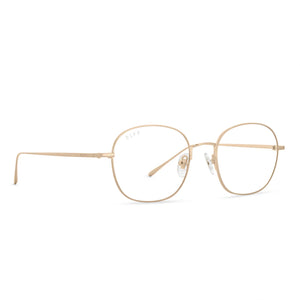 Reid - Gold Blue Light Technology Diff Glasses