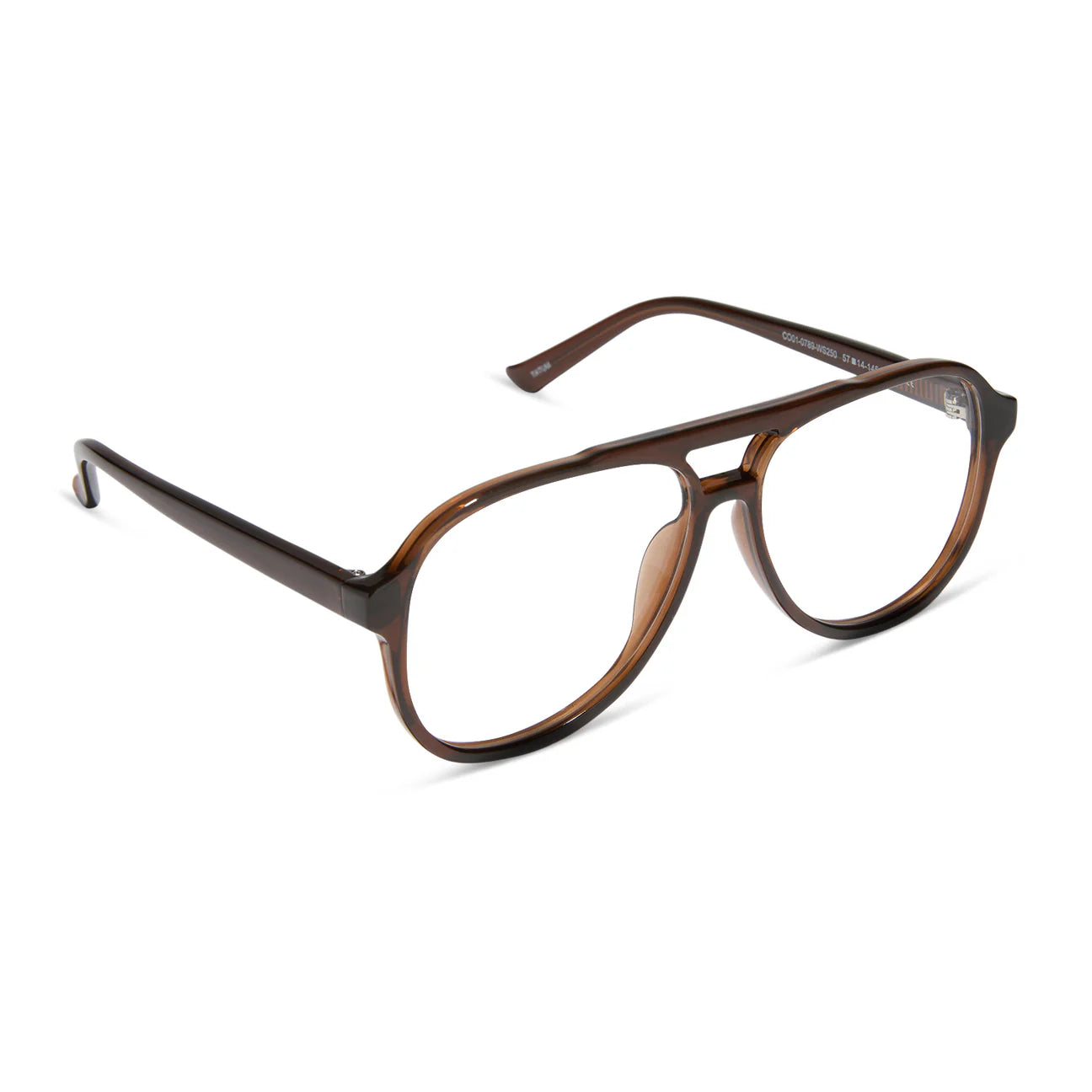 Tatum - Whiskey Crystal Blue Light Diff Readers + 3.0 Power