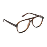 Load image into Gallery viewer, Tatum - Whiskey Crystal Blue Light Diff Readers + 3.0 Power
