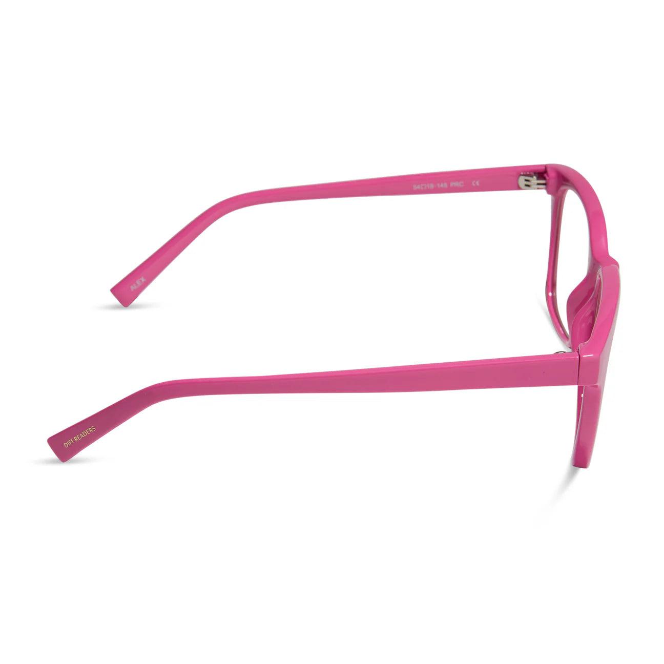 Alex - Peony Pink Blue Light Diff Readers + 1.5 Power