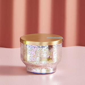 Capri Blue Coconut Santal Mercury Iridescent Inverted Candle 10 oz