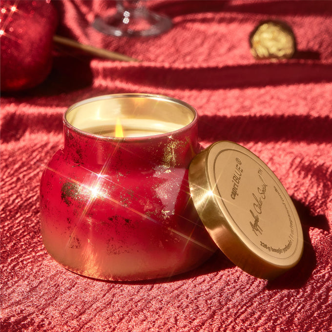 Capri Blue Apple Cider Social Glimmer Signature Candle