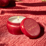 Load image into Gallery viewer, Apple Cider Social Glimmer Mini Tin Candle
