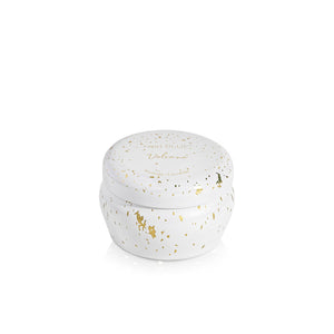 Caprim Blue Volcano Glimmer Mini Tin Candle 3 oz