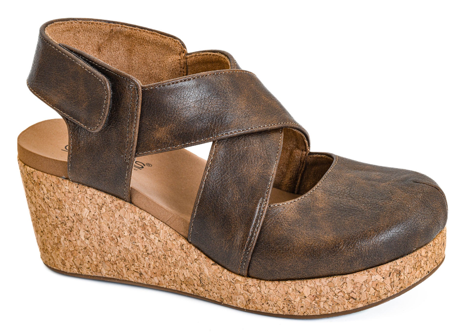 Corky Chocolate Case Closed Wedges