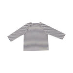 Load image into Gallery viewer, Angel Dear Footballs + Navy Oat Stripe L/S Raglan Henley
