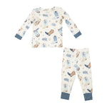 Load image into Gallery viewer, Angel Dear Cowboy Boots Blue L/S Loungewear Set
