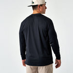 Load image into Gallery viewer, Burlebo Long Sleeve Go To Tee - Midnight Black
