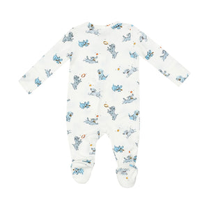 Angel Dear Playful Puppies 2 Way Zipper Footie