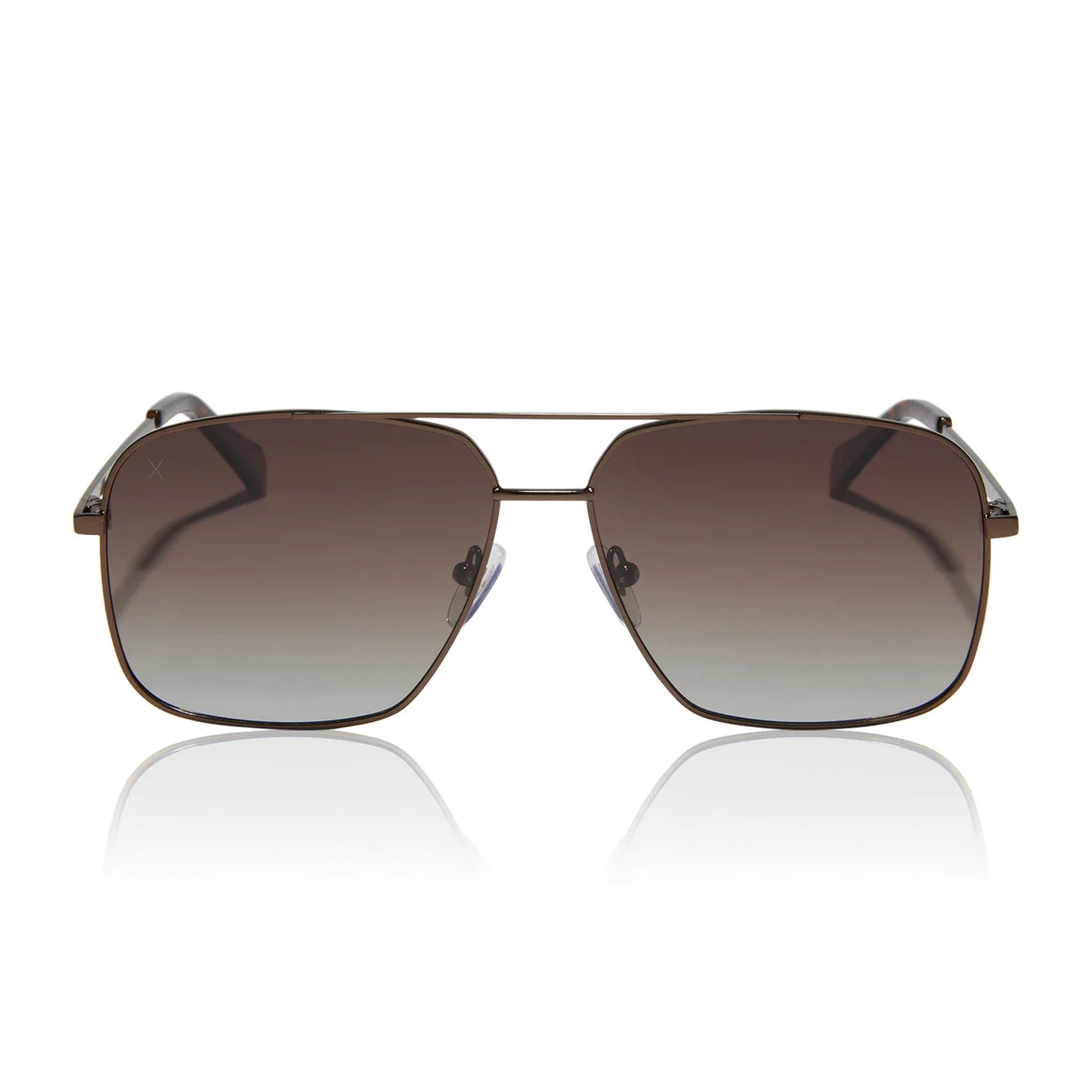 Encino Chocolate Brown Gradient Polarized DIME Sunglasses