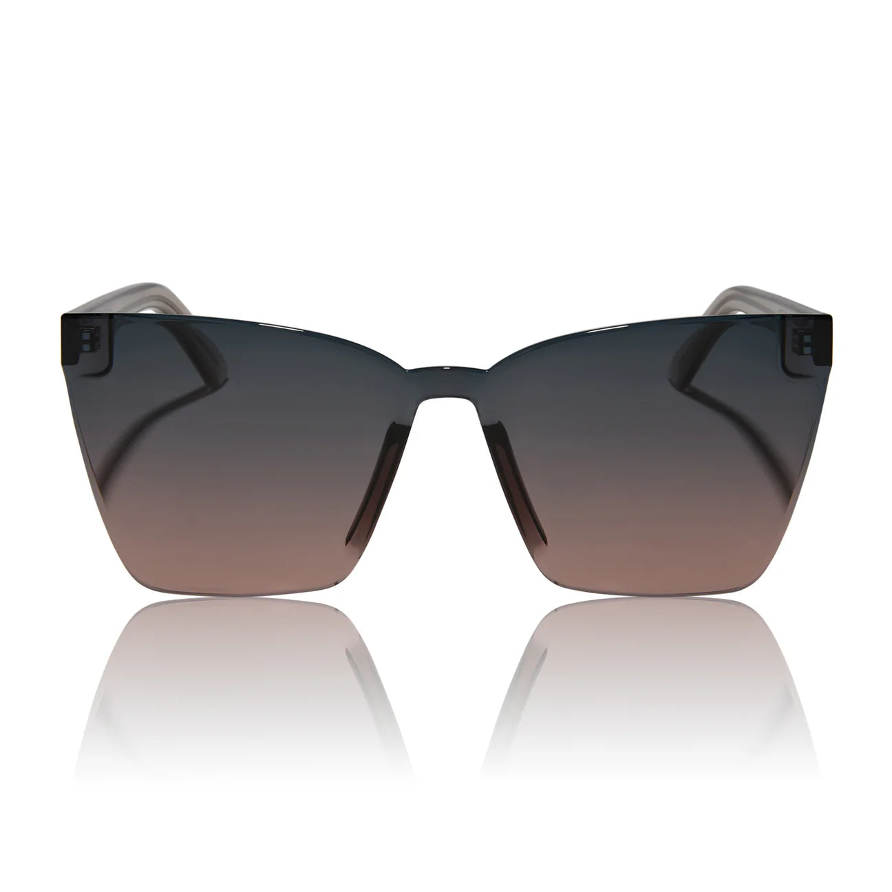 Glendale Crystal Cool Grey Orchid Gradient DIME Sunglasses