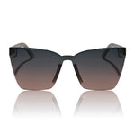 Load image into Gallery viewer, Glendale Crystal Cool Grey Orchid Gradient DIME Sunglasses
