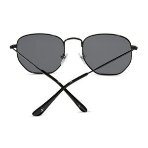 Roxbury Black Grey Polarized DIME Sunglasses
