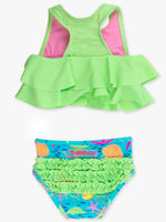 Load image into Gallery viewer, Flounce Bikini 2-Piece Swimsuit, with Signature Rear Ruffles

