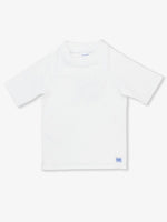 Load image into Gallery viewer, White Short Sleeve Rash Guard
