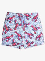 Load image into Gallery viewer, Blue Lobster Lagoon Performance Hybrid Swim Trunks
