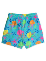 Load image into Gallery viewer, Neon Jelly Time Performance Hybrid Swim Trunks

