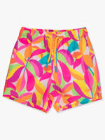 Load image into Gallery viewer, Neon Tropical Adventure Performance Hybrid Swim Trunks
