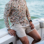 Load image into Gallery viewer, Burlebo Athletic Short - Heather Khaki - Venado Camo Liner
