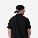 Load image into Gallery viewer, Burlebo Performance Button Up - Heather Black
